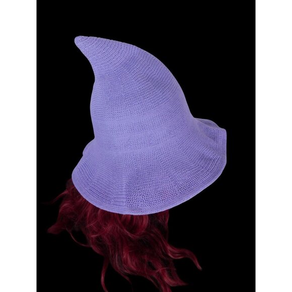 Lavender Woven Wool Blend Witch Hat - Adult Ritual & Everyday Wear - New - Picture 8 of 9